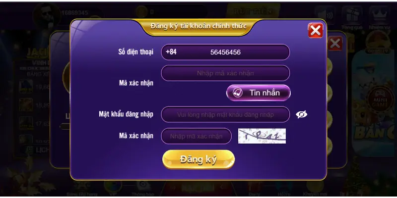 Anh em nên đăng ký tài khoản trên trang chính của cổng game