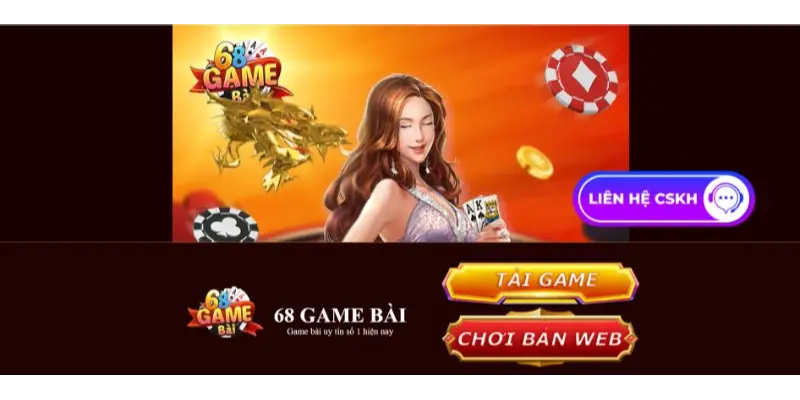 Người chơi cần kiểm tra và đảm bảo rằng đường truyền internet tải 68 game bài